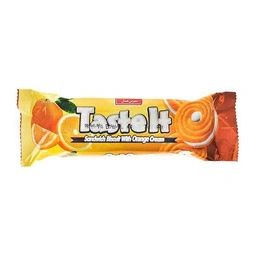 بیسکویت کرمدار با طعم پرتقال 45گرم تیست ایت