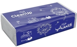 دستمال اقتصادی قاصدک کلین آپ 100 برگ