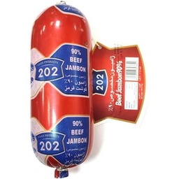 ژامبون گوشت 90%  رولی خانواده 500گرم 202