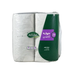 حوله کاغذی 4رول 3لایه فول تایم