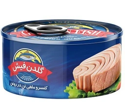 کنسرو ماهی تون 180گرم گلدن فیش