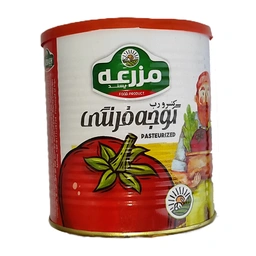 کنسرو رب گوجه 800گرم مزرعه