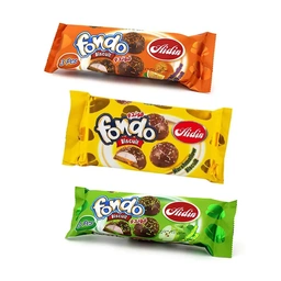 بیسکوییت با مغز کاراملی فوندو آیدین