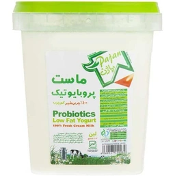 ماست پروبیوتیک کم چرب 1500گرم پاژن