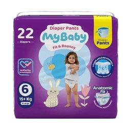 پوشک شورتی مایبیبی سایز 6