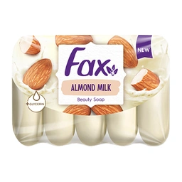 صابون آرایشی گلیسرینه شیر بادام 5ع فاکس