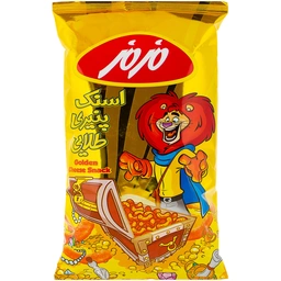 اسنک پنیری طلایی 165گ مزمز