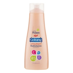 شامپو مولتی ویتامین وپروتئین موی خشک 400گرم گلرنگ