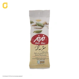 مغز سه تخمه نمکی 40 گرم مزمز