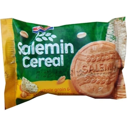 بیسکویت سبوسدار غلات و شهد توت 60گرم سالمین