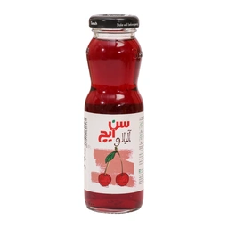 نکتار آلبالو سن ایچ 200 سی سی شیشه ای