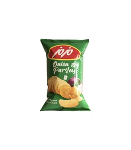 چیپس پیاز جعفری متوسط 60گرم مزمز