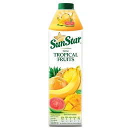 نوشیدنی مخلوط میوه های استوایی 1لیتری سان استار