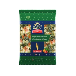 ماکارونی آشیانه مخلوط سبزیجات500گ