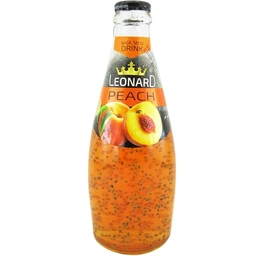 نوشیدنی تخم شربتی هلو 300میل زاکی