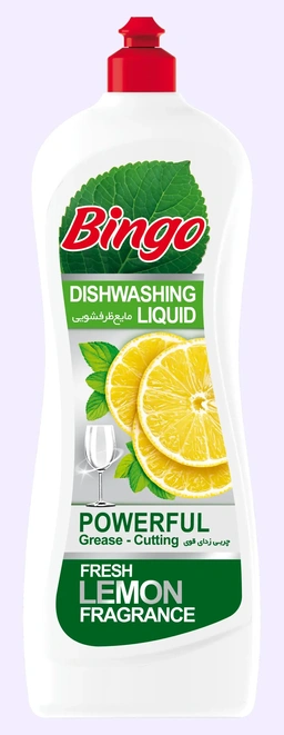 مایع ظرفشویی 9در1 لیمویی 1000گرم بینگو