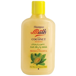 شامپو موهای خشک و رنگ شده رایحه نارگیل 1کیلو بس