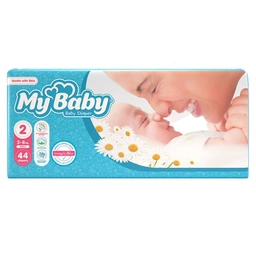 پوشک بچه سایز 2 44عددی مای بیبی