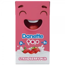 شیر توت فرنگی 125م دنت