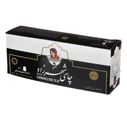 چای تی بگ 25ع ارل گری بدون لفاف شهرزاد