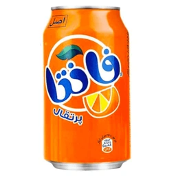 نوشابه پرتقالی قوطی فانتا