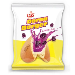 درنا برگر تمشک (پن کیک)