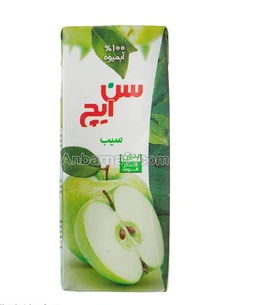 آب سیب 100% 200میل سن ایچ