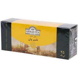 چای کیسه ای  نامبر وان 25ع احمد