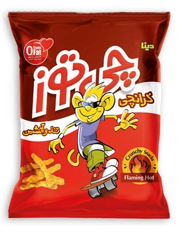 اسنک کرانچی تند و اتشین چی توز 95 گرمی