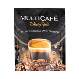 اسپرسو فوری حاوی جنسینگ 2/5گرم مولتی کافه