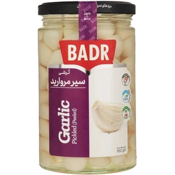 ترشی سیرمروارید650گ بدر