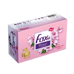 صابون حمام معطر گل 6عددی فاکس